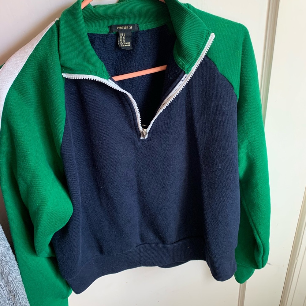 Quarter zip up pullover